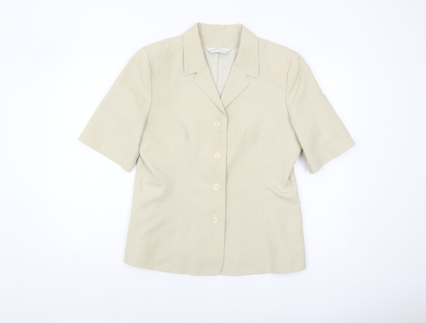 Modern Classics Women's Beige Blazer Size 14