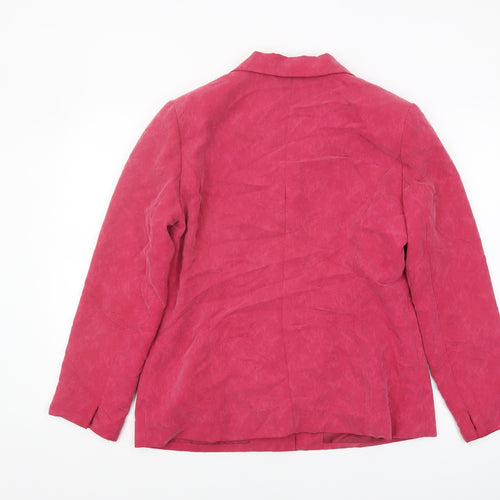 Debenhams Pink Women's Blazer Size 14