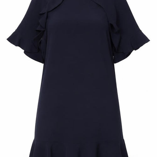 Zara Women’s Blue Ruffle Detail Dress Size 4