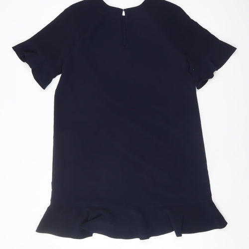 Zara Women’s Blue Ruffle Detail Dress Size 4