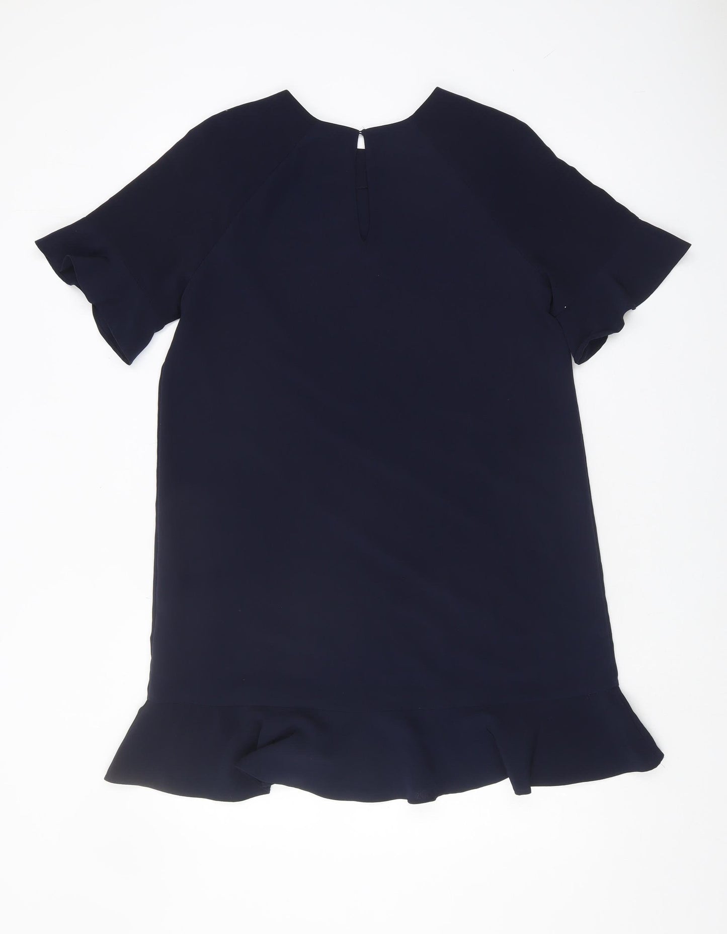 Zara Women’s Blue Ruffle Detail Dress Size 4