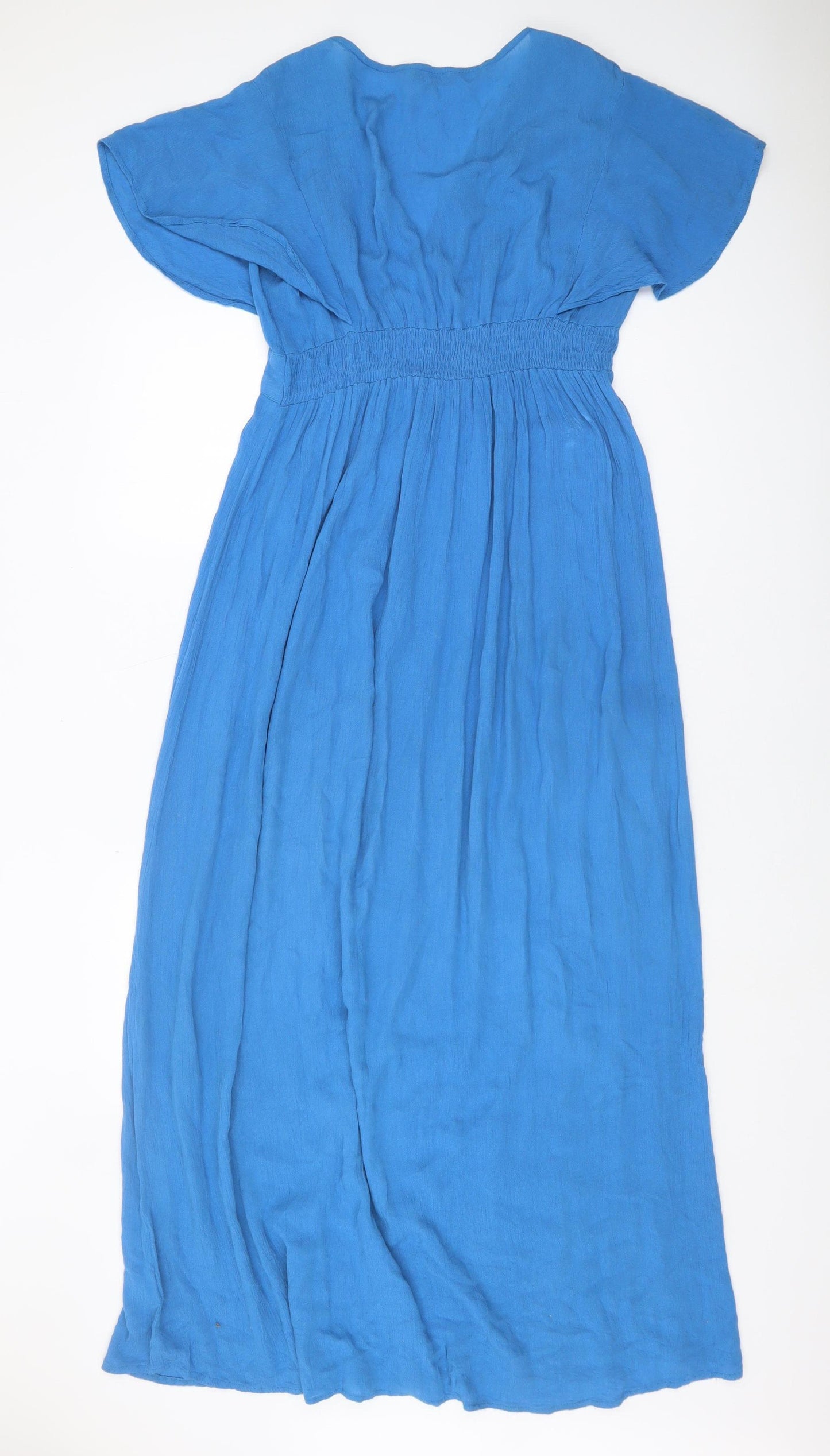 Natura Women's Blue Long Maxi Dress Size M