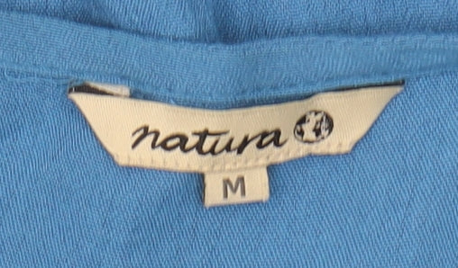 Natura Women's Blue Long Maxi Dress Size M