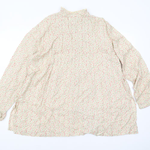 Past Times Women's Floral Blouse, Size S, Multicoloured