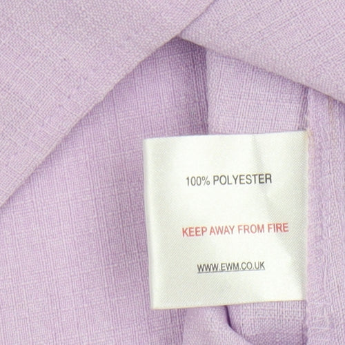 Honor Millburn Women's Purple Button-Up Shirt Size 20
