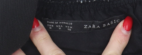 Zara Women's Floral Multicoloured Skirt Size 12