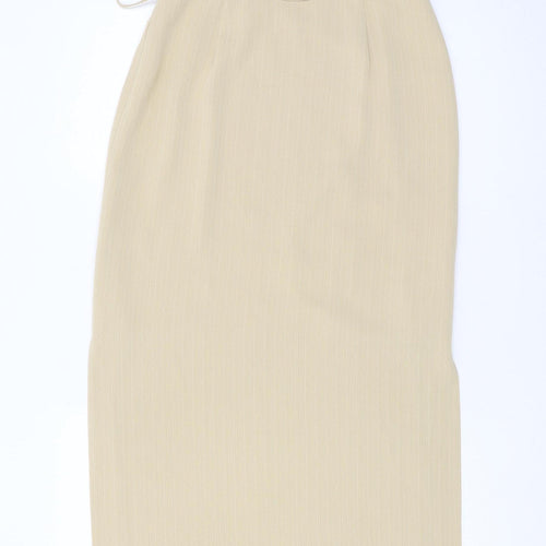 Betty Barclay Beige Midi Pencil Skirt - Size 12