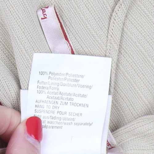 Betty Barclay Beige Midi Pencil Skirt - Size 12