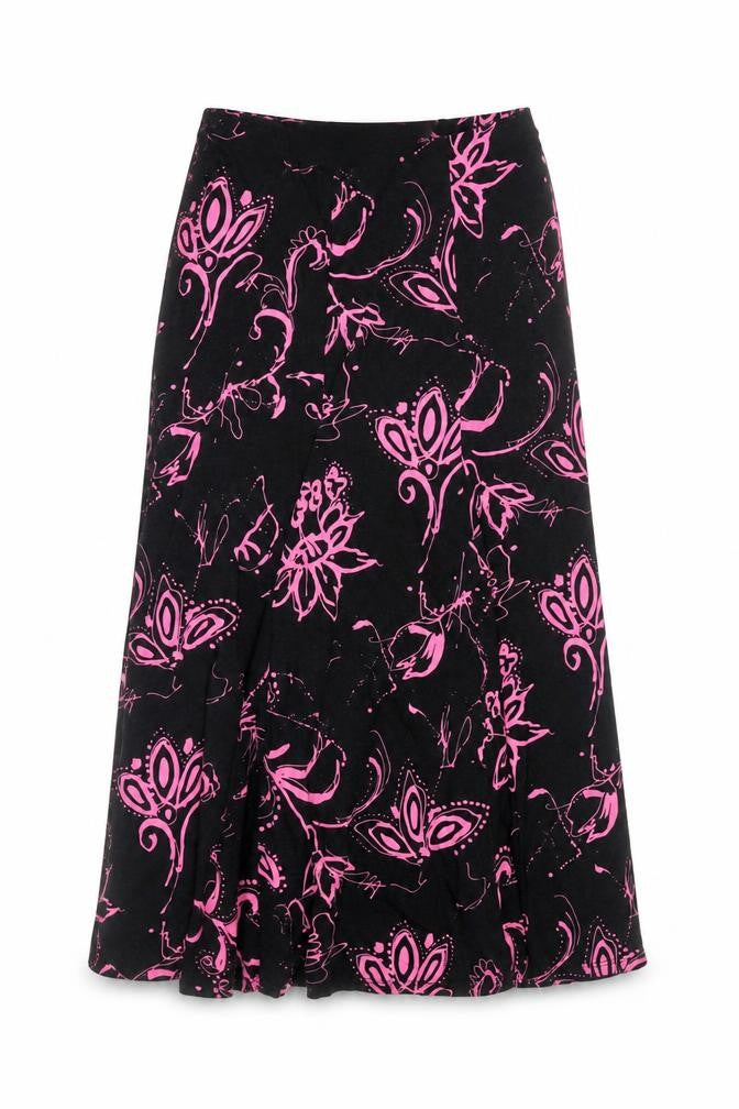 Front view of Viyella Women's Multicoloured Skirt, size 10
