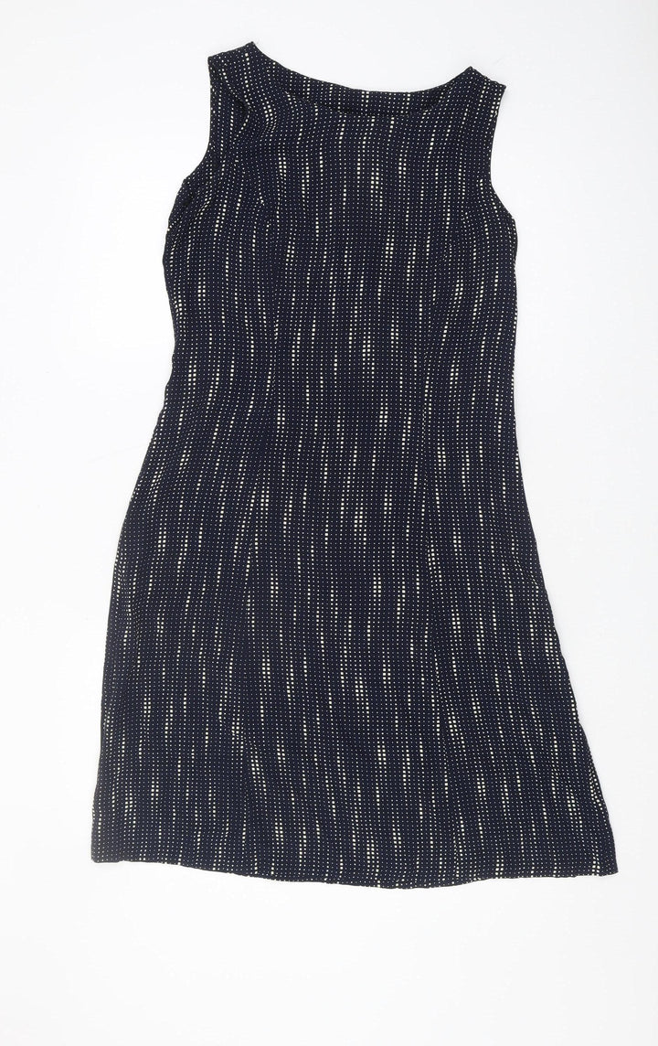 Marks and Spencer Women's Black Polka Dot Shift Dress