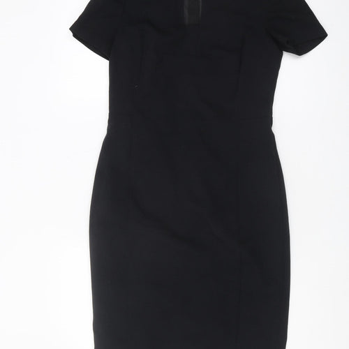 Marks and Spencer Women's Black Size 10 Sheath Dress