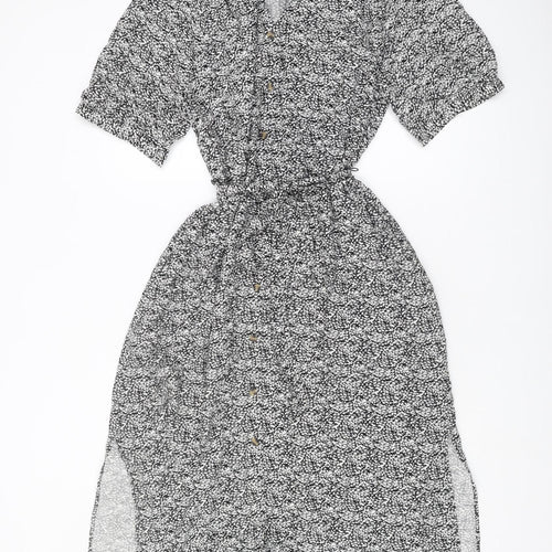 Whistles Women's Multicoloured Shirt Dress Size 18