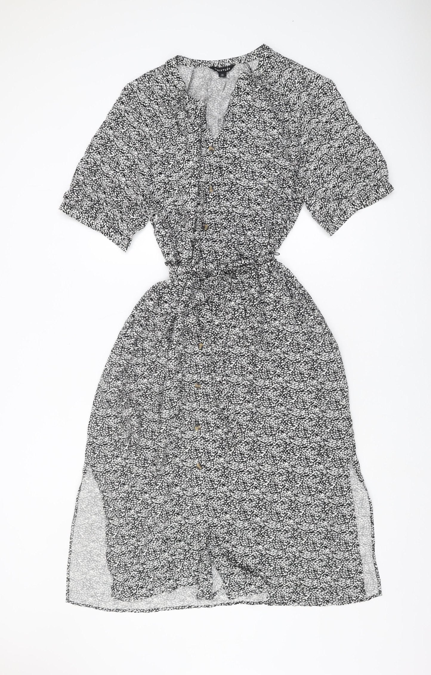 Whistles Women's Multicoloured Shirt Dress Size 18