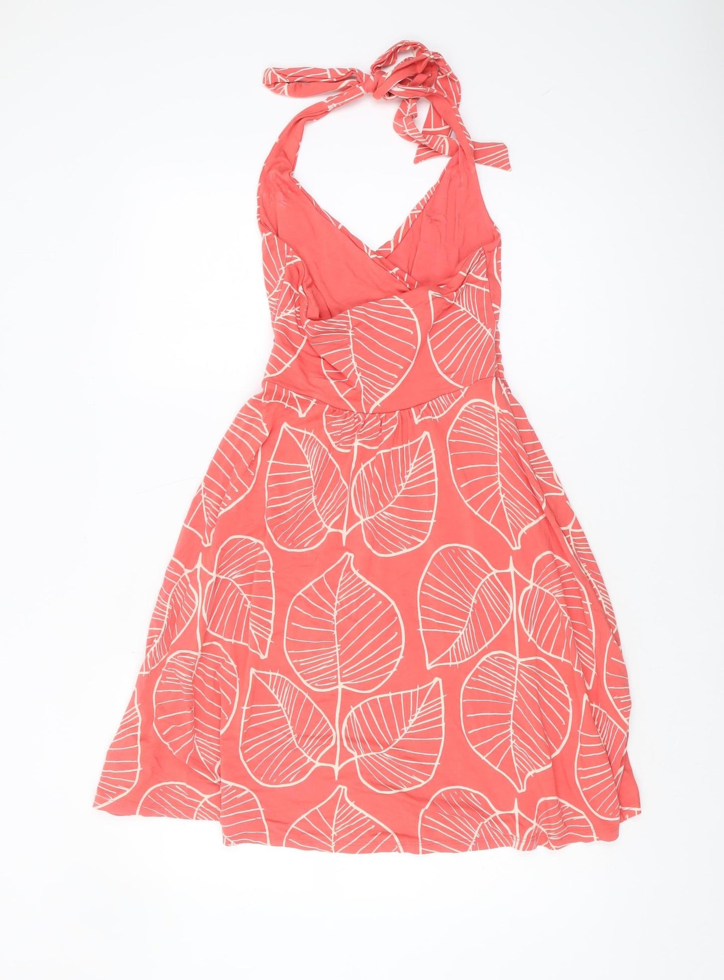 Boden Women's Pink Floral A-Line Dress, Size 6, Petite