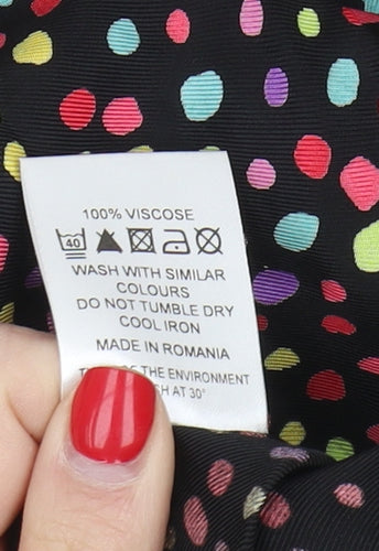 ASOS Women's Multicoloured Polka Dot Dress, Size 6