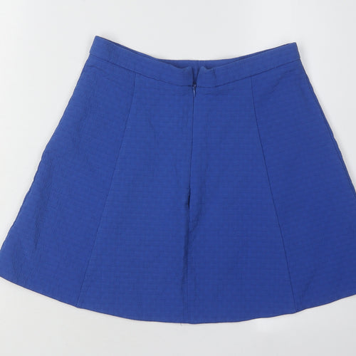 River Island Women’s Blue A-Line Skirt Size 10
