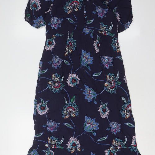 Monsoon Women's Floral Dress Multicoloured Size 8