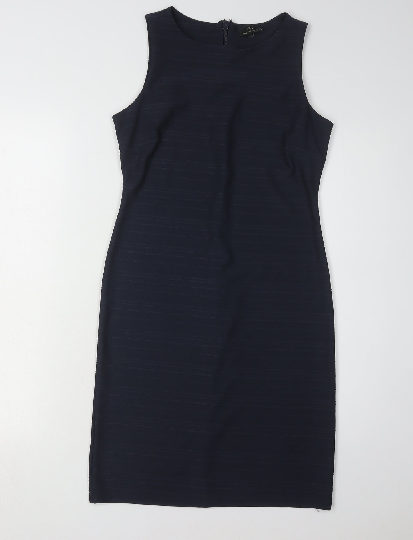 Next Women's Blue Sheath Dress - Size 8 Petite