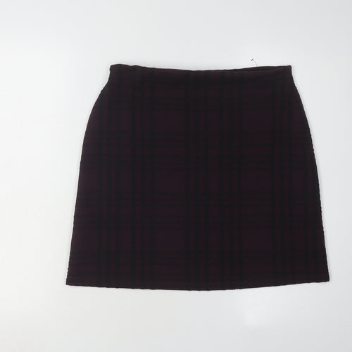 Marks & Spencer Women's Check Pencil Skirt Size 10