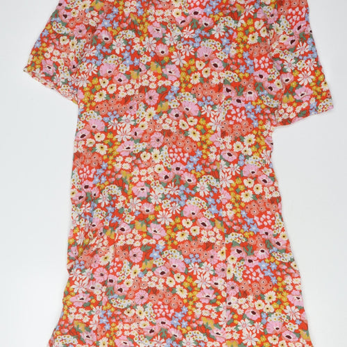 Monki Women’s Multicoloured Viscose Floral Dress S
