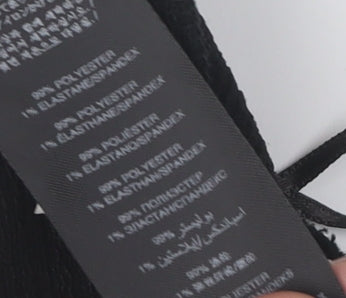 Lipsy Women's Black Shorts Size 12 Tasselled Casual