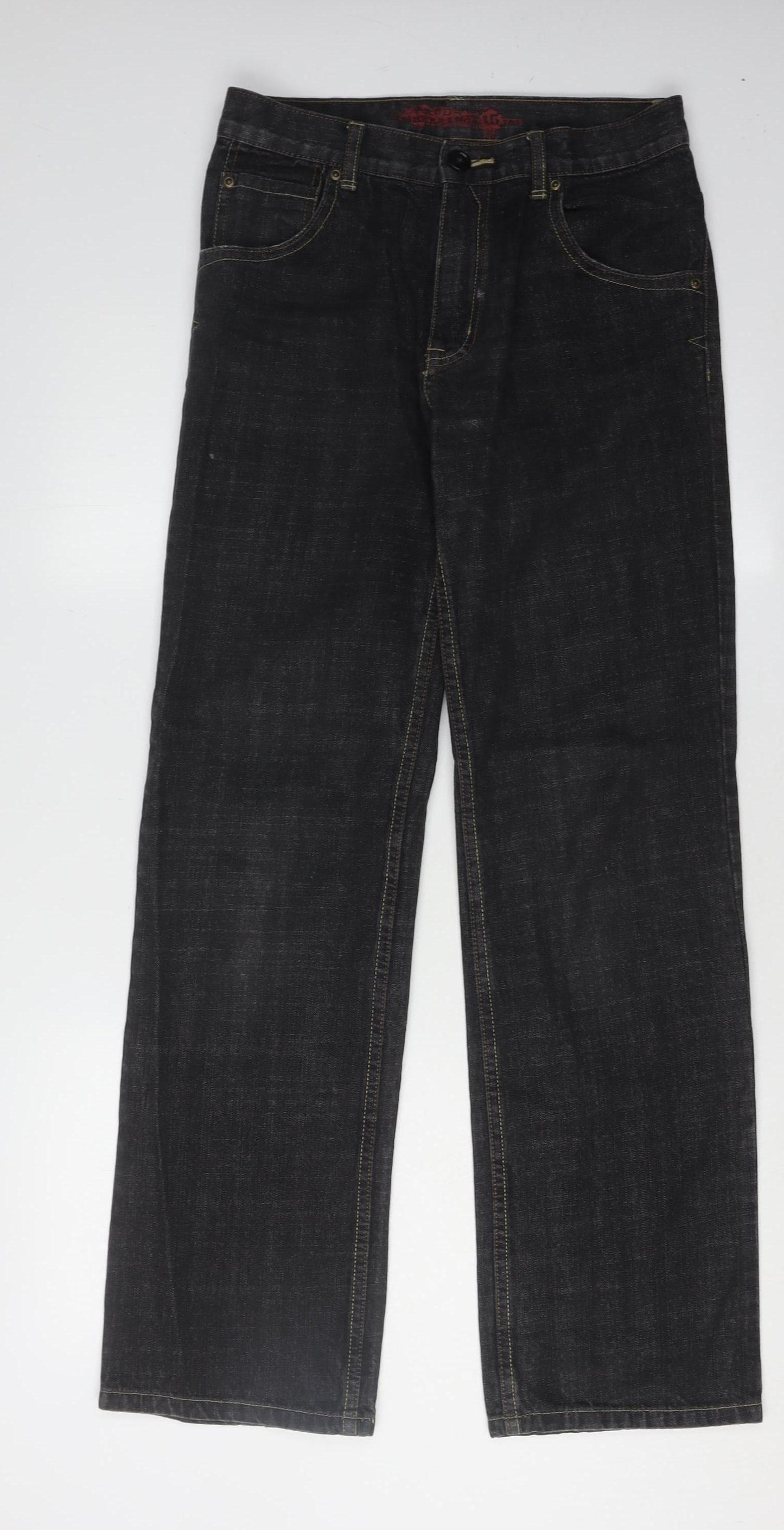 Debenhams Boys Black Straight Jeans - Size 15 Years