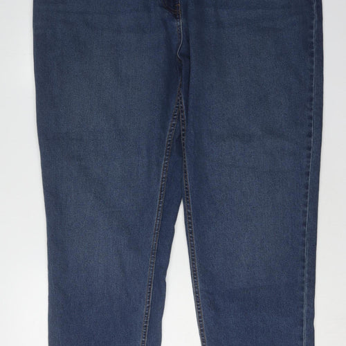 Matalan Women's Blue Straight Leg Jeans Size 22