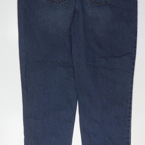 Matalan Women's Blue Straight Leg Jeans Size 22