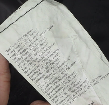 Regatta Men's Black S Rain Coat Waterproof Hooded