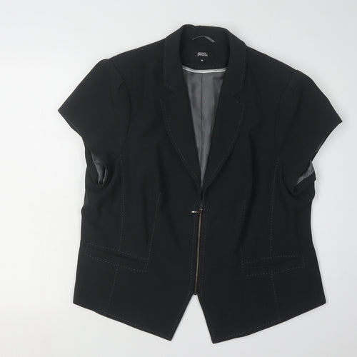 Marks & Spencer Women's Black Size 20 Jacket