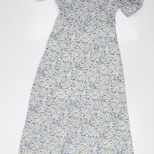 Cameo Rose Women's Blue Floral Dress Size 6