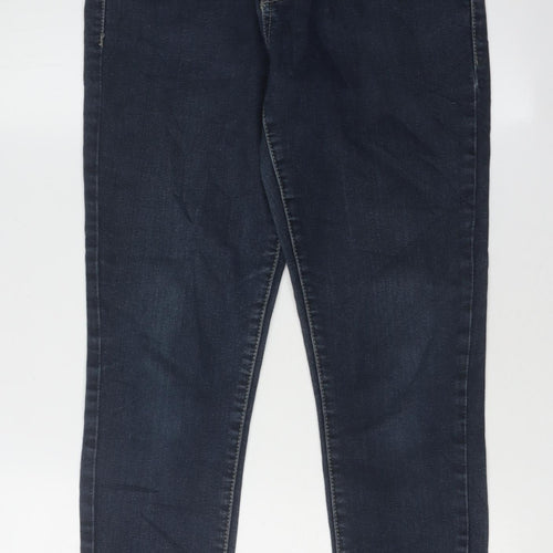 Denim Co Women's Blue Skinny Jeans Size 12