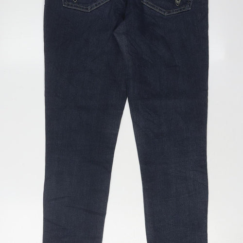 Denim Co Women's Blue Skinny Jeans Size 12