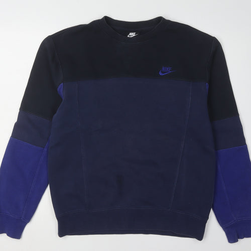 Nike Men's Blue Pullover Sweatshirt S