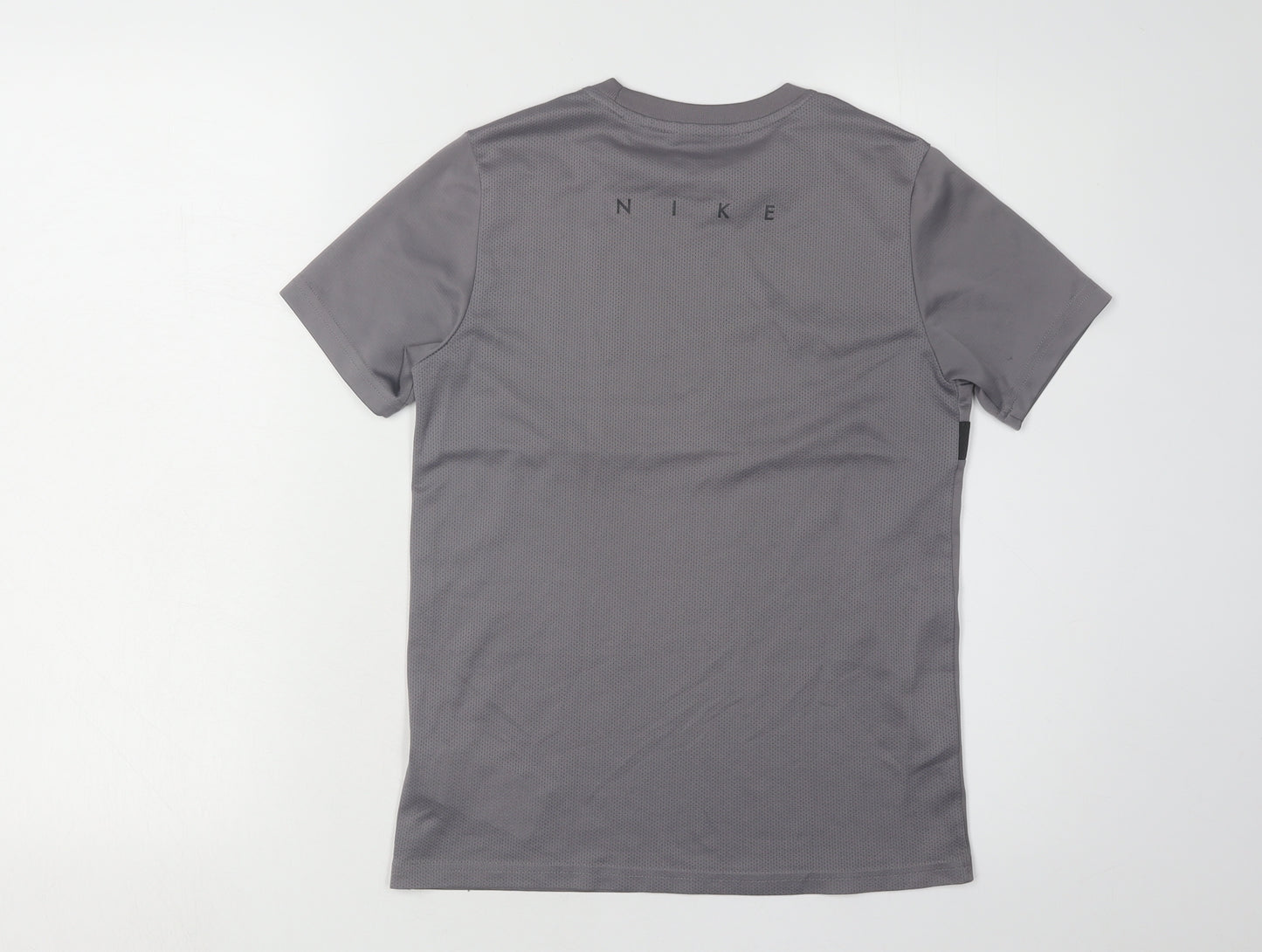 Nike Boys Grey Athletic T-Shirt L Sport Activewear