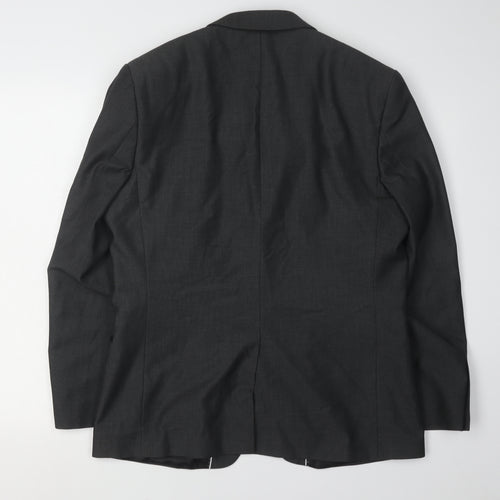 Red Herring Men's Black Blazer Jacket, Size 40 Short