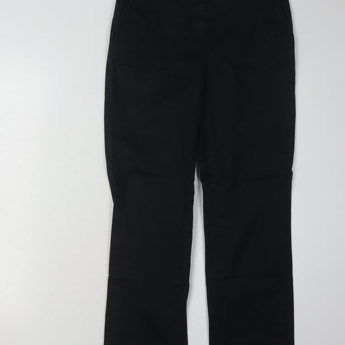 Peckott Women's Black Straight Trousers Size 10
