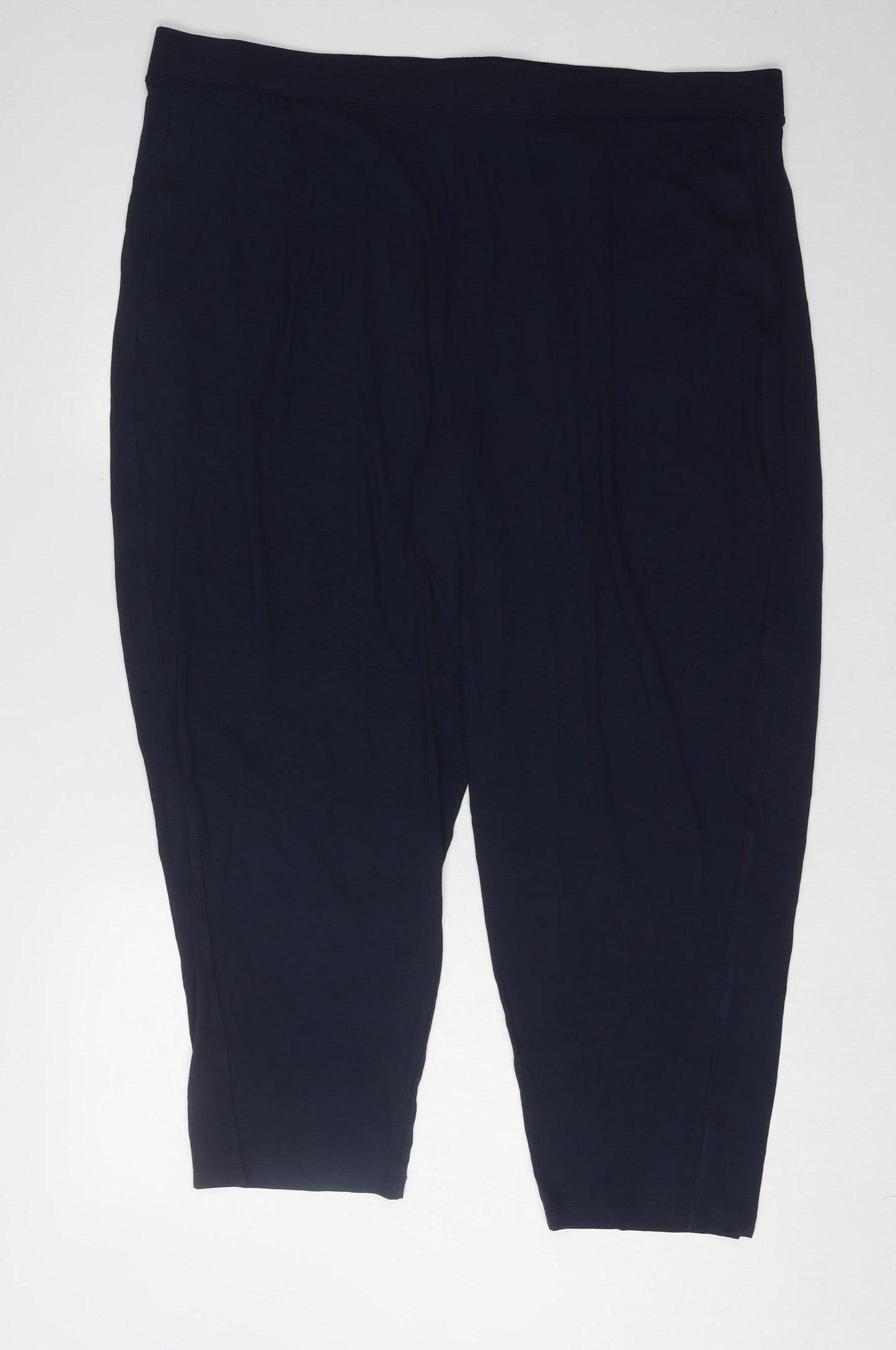 Marks and Spencer Women's Black Cropped Trousers Size 22