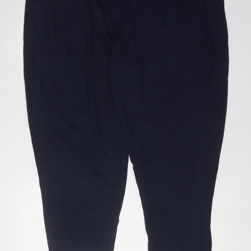 Marks and Spencer Women's Black Cropped Trousers Size 22