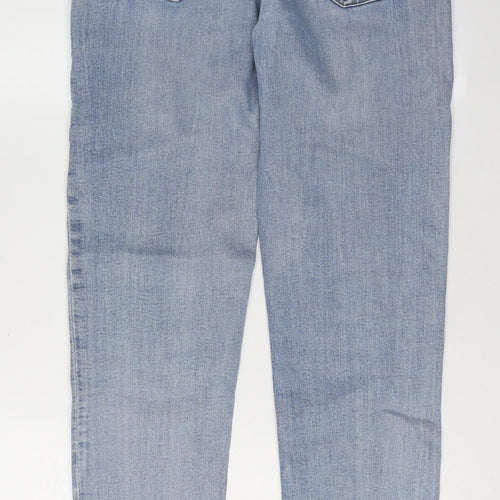 Zara Women’s Blue Straight Jeans Size 14