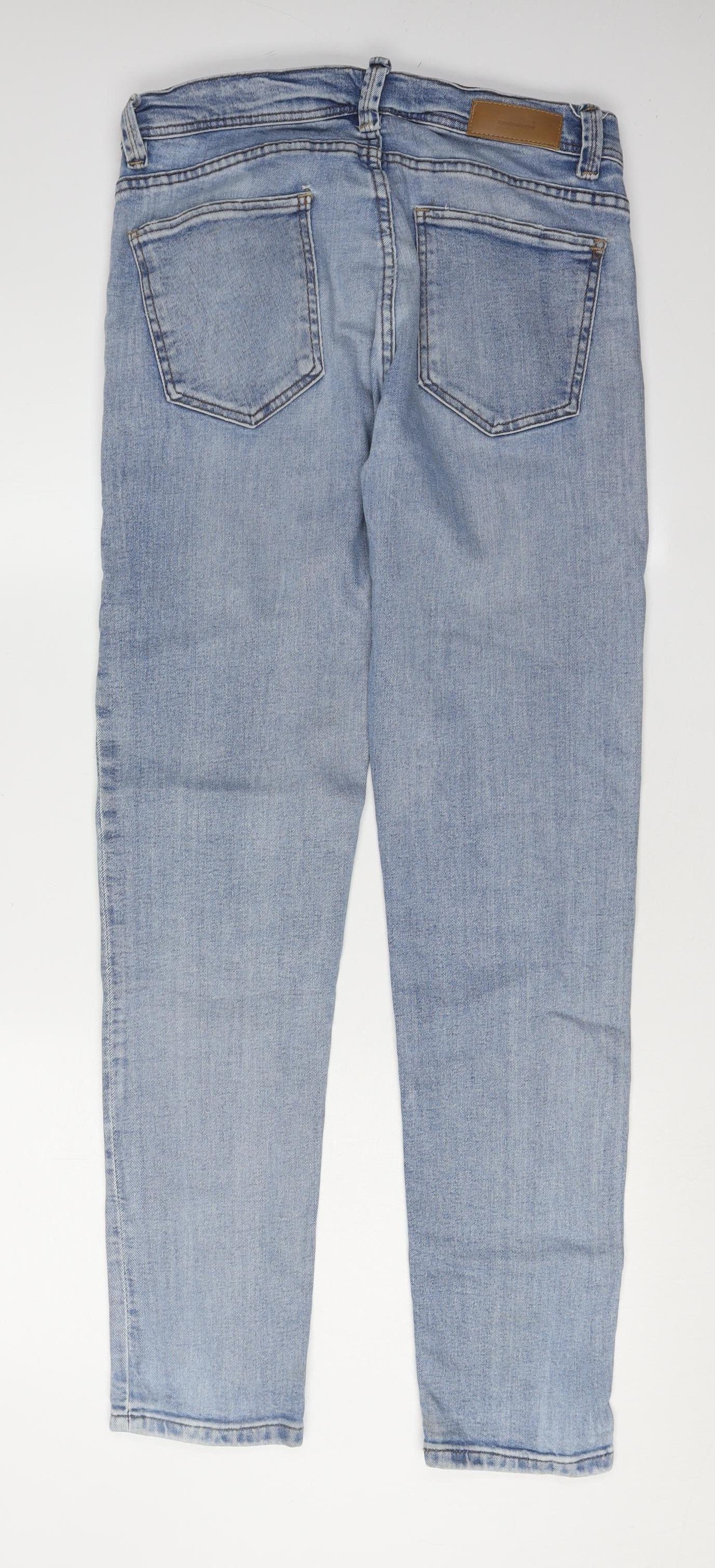 Zara Women’s Blue Straight Jeans Size 14