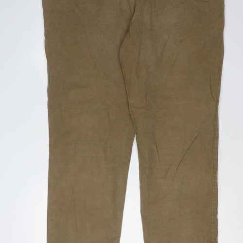 Marks and Spencer Men's Beige Corduroy Chinos L