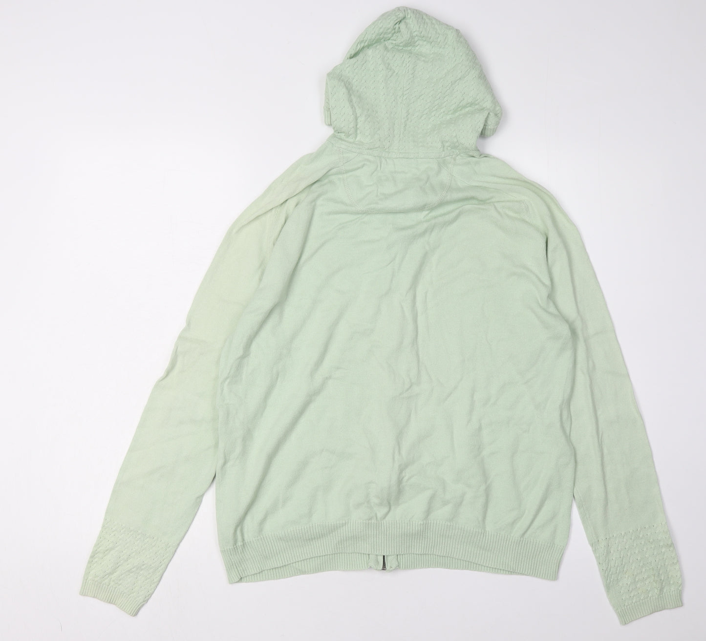 Mantaray Women's Green Full Zip Hoodie Jacket