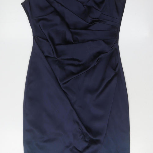 Coast Women's Blue Sheath Dress Size 10
