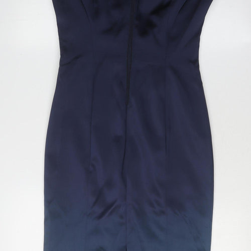 Coast Women's Blue Sheath Dress Size 10