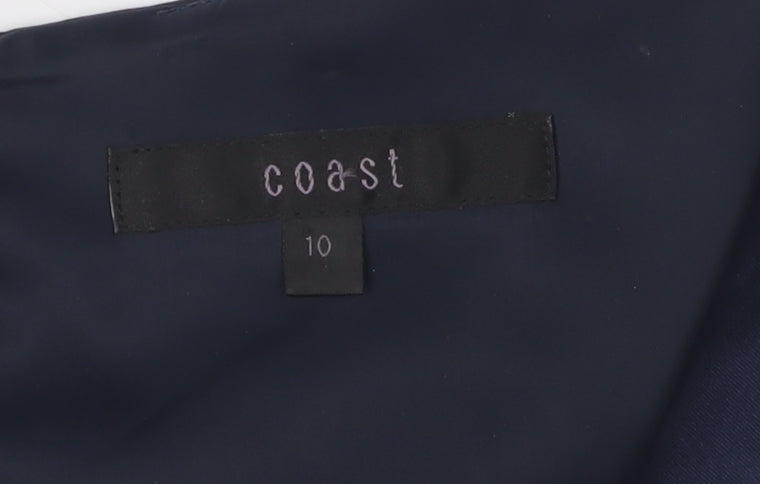 Coast Women's Blue Sheath Dress Size 10