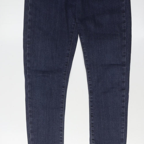 Topshop Women's Blue Skinny Jeans Size 10