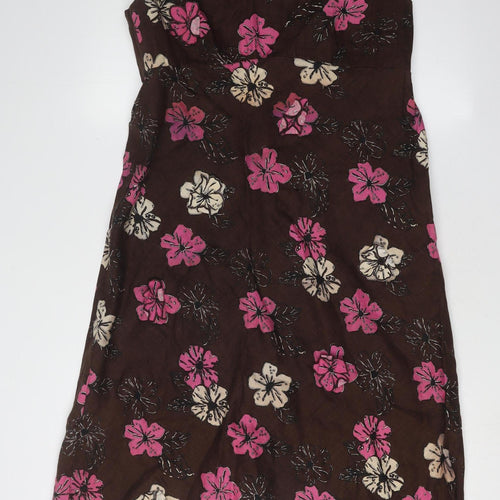 Country Casuals Women's Floral Linen Dress