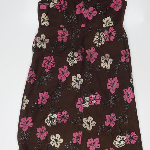 Country Casuals Women's Floral Linen Dress
