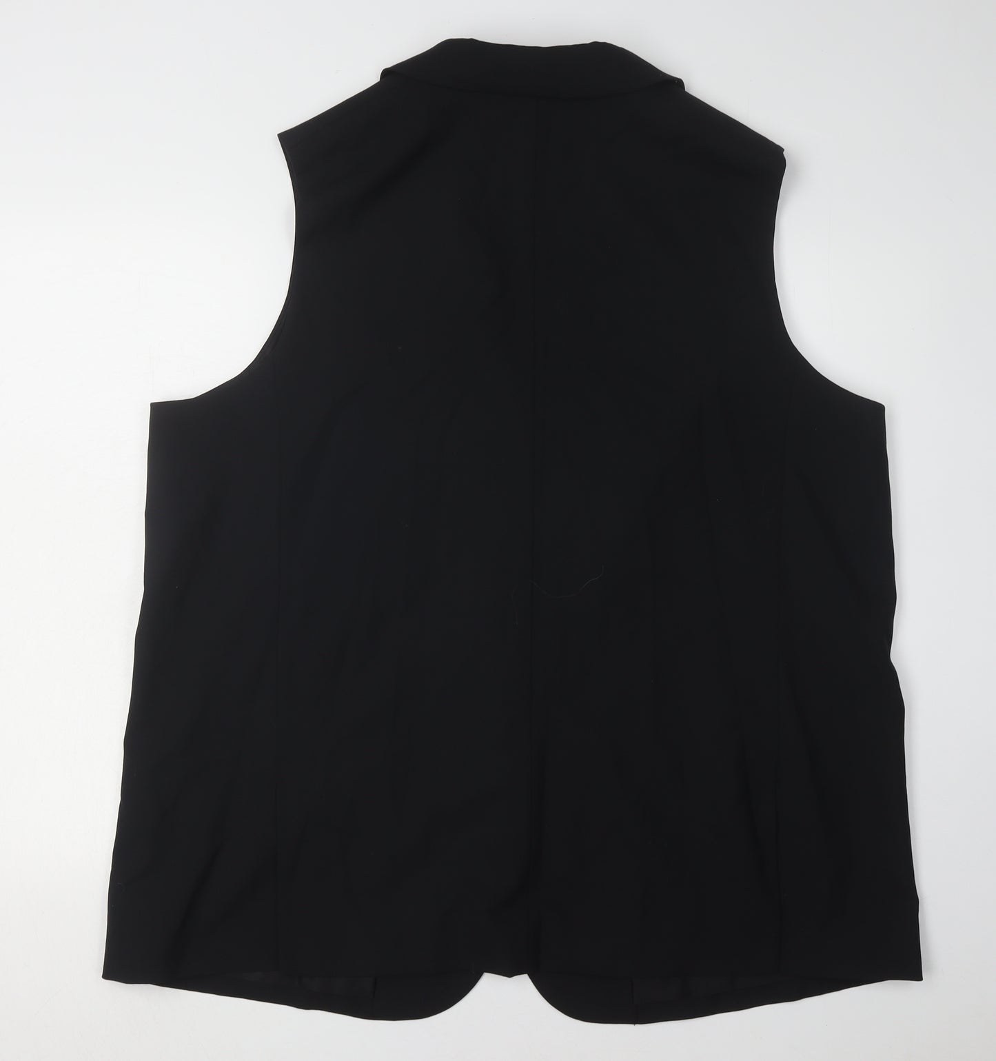 Marks and Spencer Women's Black Suit Waistcoat Size 22